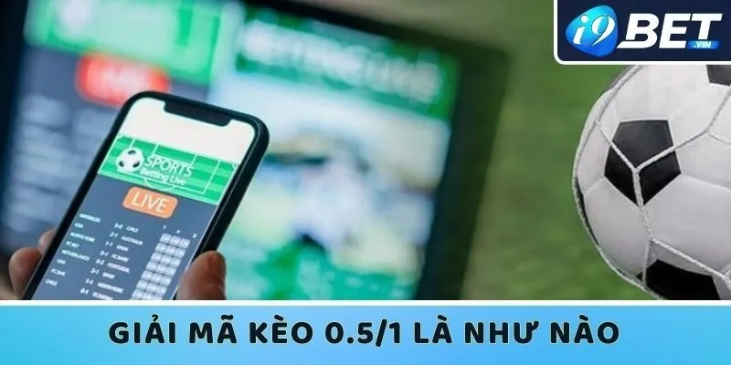 Giải mã kèo 0.5/1 là như nào